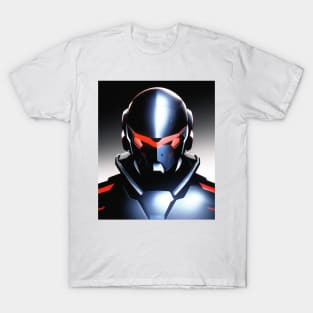 future space pilot wearing helmet T-Shirt